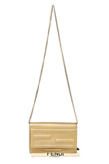 fendi-golden-leather-logo-tube-chain-wallet