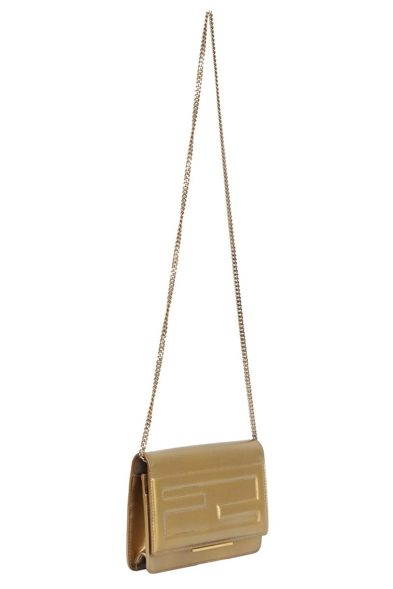 fendi-golden-leather-logo-tube-chain-wallet