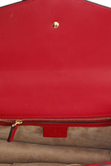 gucci-red-leather-sylvie-top-handle-bag