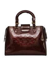 Louis Vuitton Amarante Monogram Vernis Melrose Avenue Hand Bag