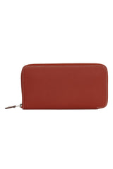 Hermes Long Brown Leather Wallet