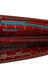 Hermes Long Brown Leather Wallet