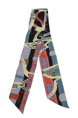 Hermes Fantaise D'Etriers Multicolor Twilly