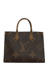 Louis Vuitton On The Go Mm Monogram Canvas Tote Bag