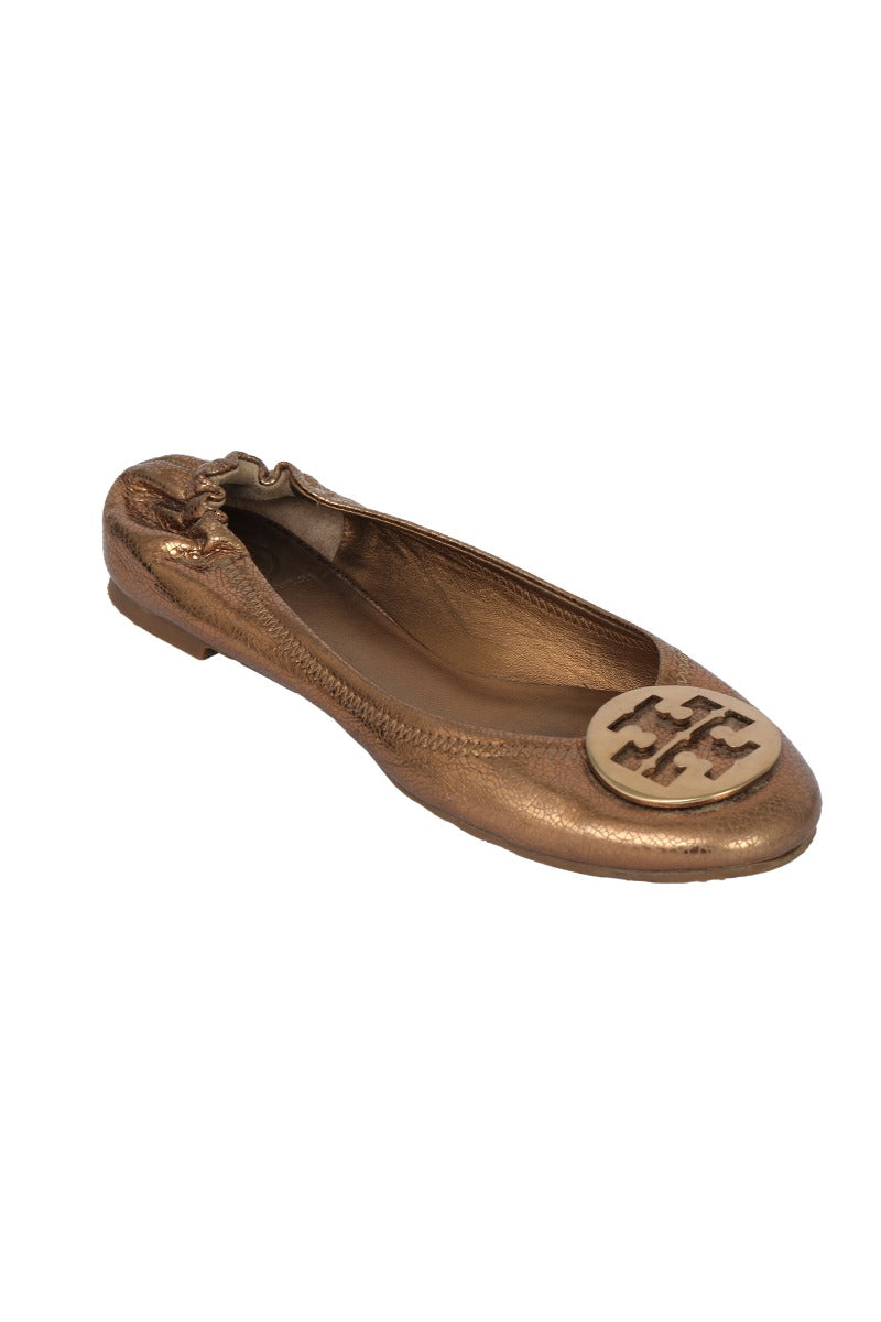 Tory Burch Golden 39 Ballerina Flats