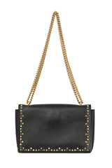 Salvatore Ferragamo Vara Ribbon Studded Chain Shoulder Bag