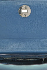 Prada EU 38.5 Saffiano Leather Geometric Flats