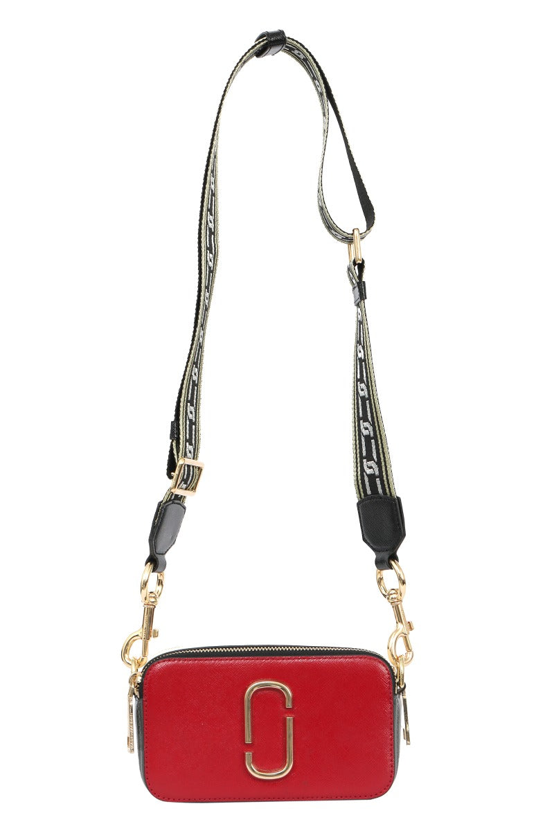 Marc Jacobs Red Snapshot Sling Bag