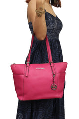 Michael Kors Jet Set Large Saffiano Leather Tote Bag