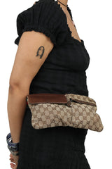 Gucci Gg Canvas Belt Bag