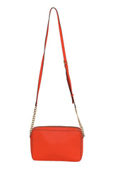 Michael Kors Jet Set Orange Camera Sling Bag