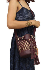 See By Chloe Bovine Leather Bucket Bag