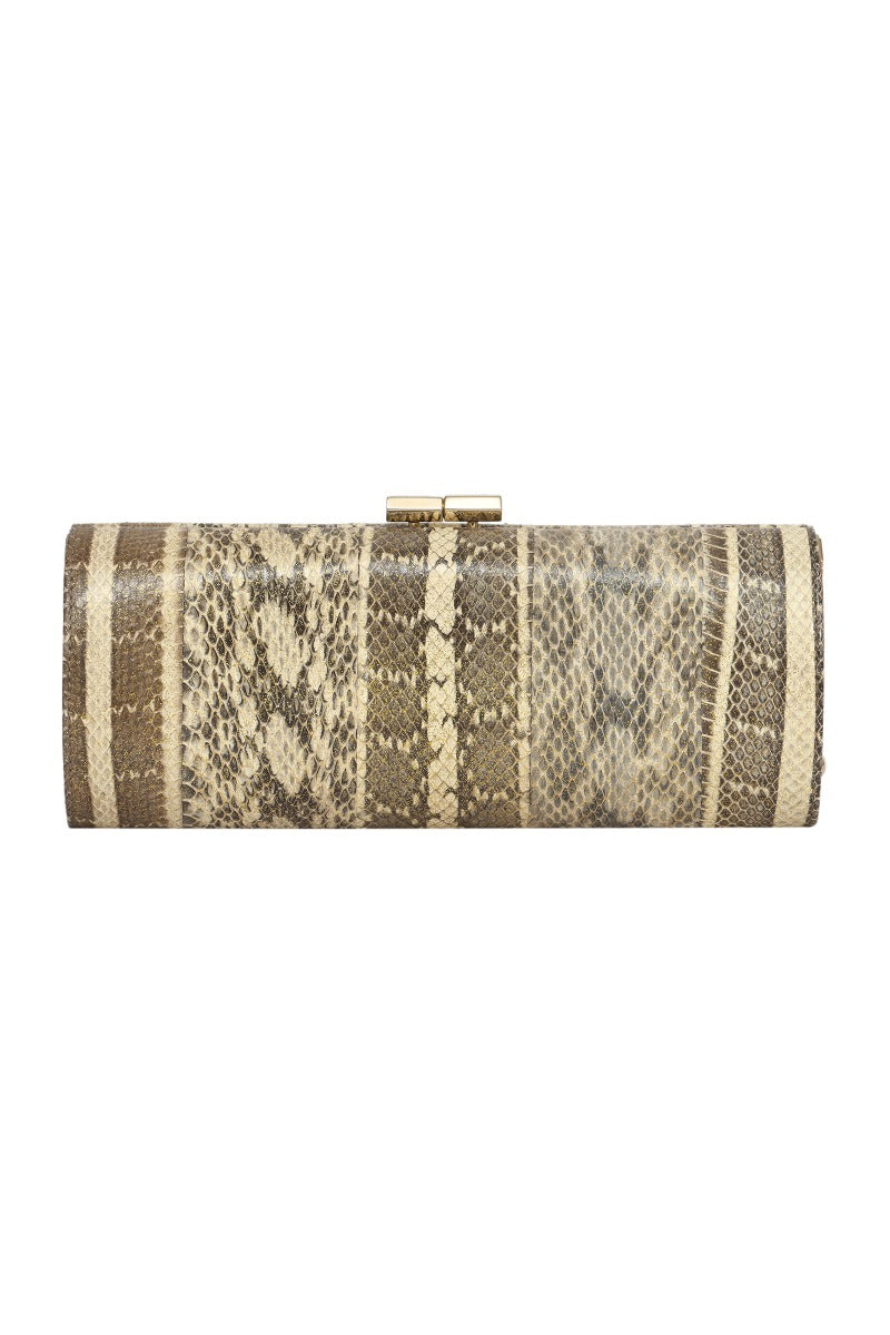 Jimmy Choo Python Milla Clutch