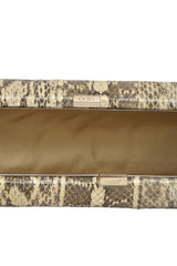 Jimmy Choo Python Milla Clutch