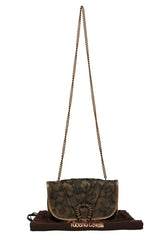 Roberto Cavalli Jacquard Sling Bag