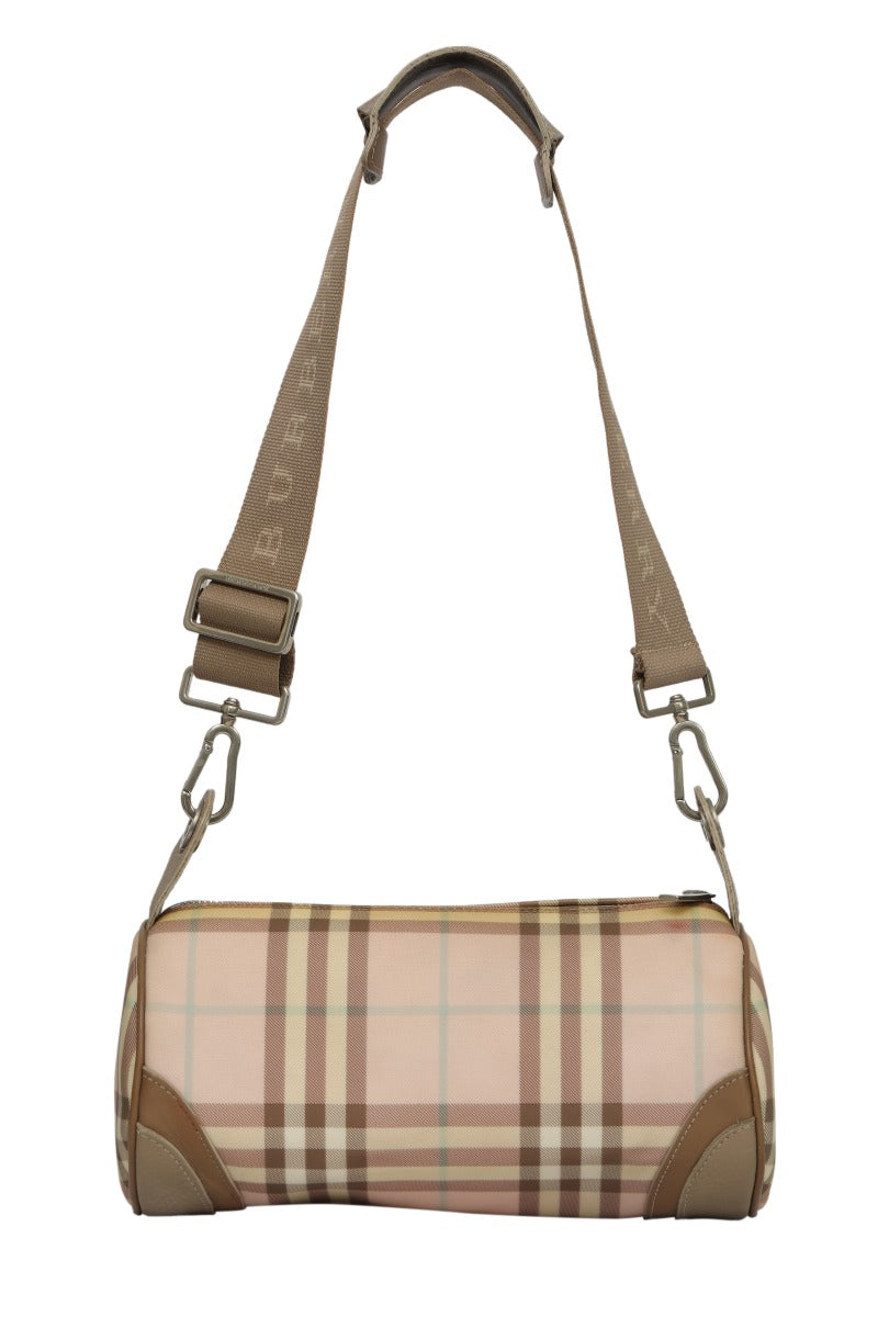 Burberry Nova Check Lola Barrel Bag Rt194-10