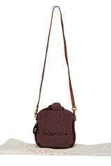 See By Chloe Maroon Knot Bag