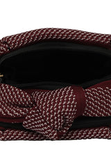 See By Chloe Maroon Knot Bag