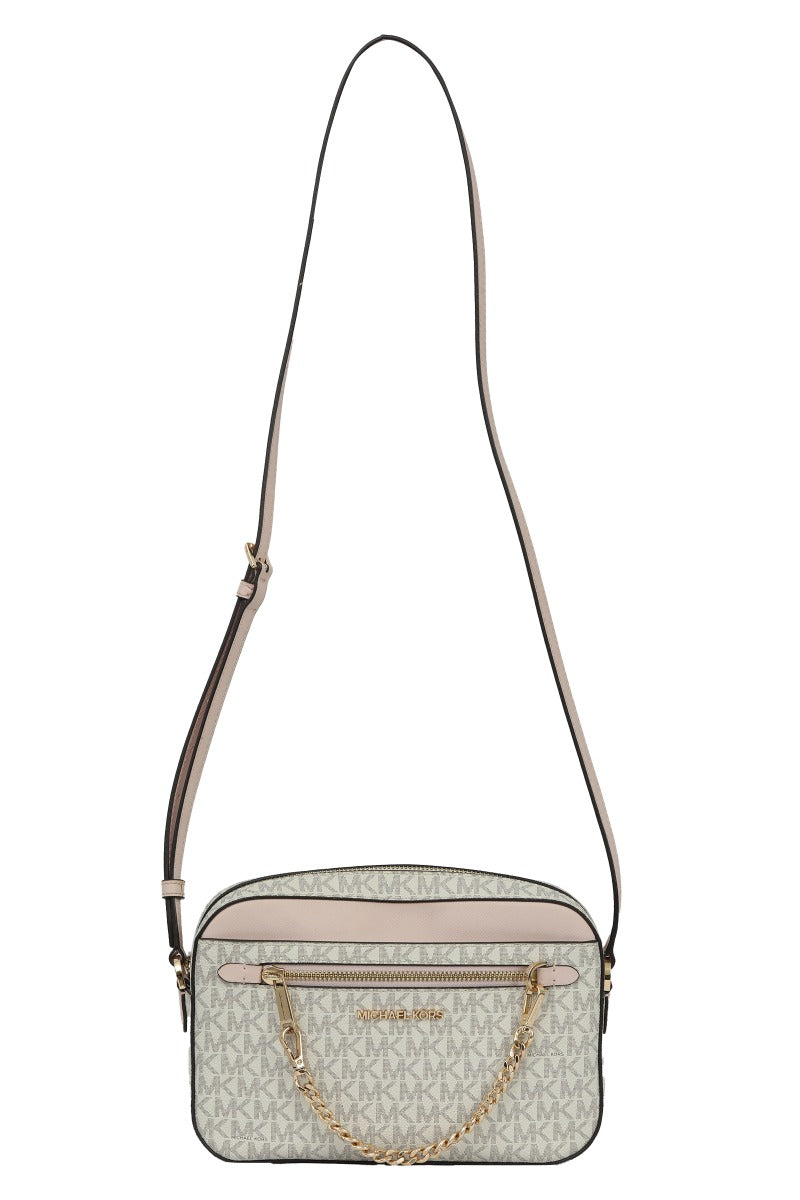 Michael Kors Jet Set East West Monogram Crossbody Bag