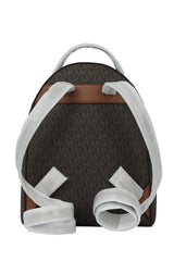 Michael Kors Brown Monogram Sheila Leather Backpack