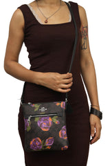 Coach Rose Brown Monogram Sling Bag