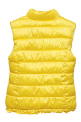 Mayoral Kids 6-7 Years Yellow Light Weight Puffer Vest