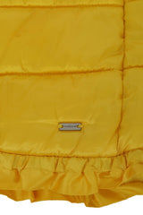 Mayoral Kids 6-7 Years Yellow Light Weight Puffer Vest