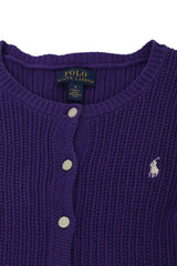 Polo Ralph Lauren Kids 6 Years Purple Cardigan