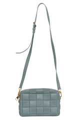 Louis Vuitton Troca Mm Damier Quilted Blue Leather Handbag