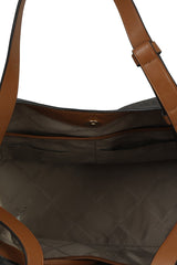 Michael Kors Asfar Brown Monogram Tote Bag