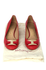 salvatore-ferragamo-size-8-vara-red-pumps