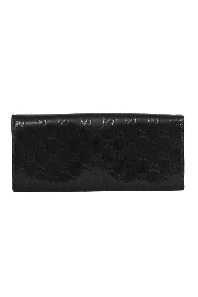 gucci-black-patent-leather-guccissima-clutch