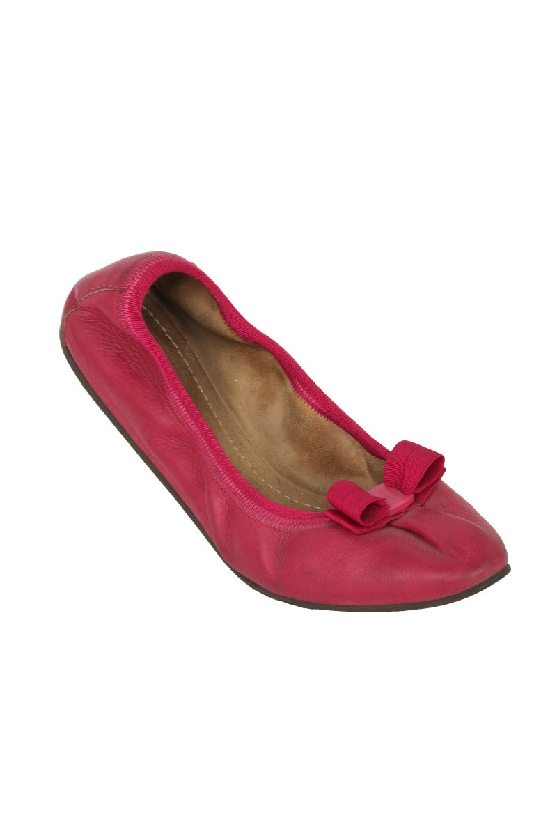 Salvatore Ferragamo Size 5 Vara Bow Ballet Flats