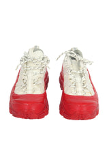 Burberry EU 37 Red Arthur Trainers