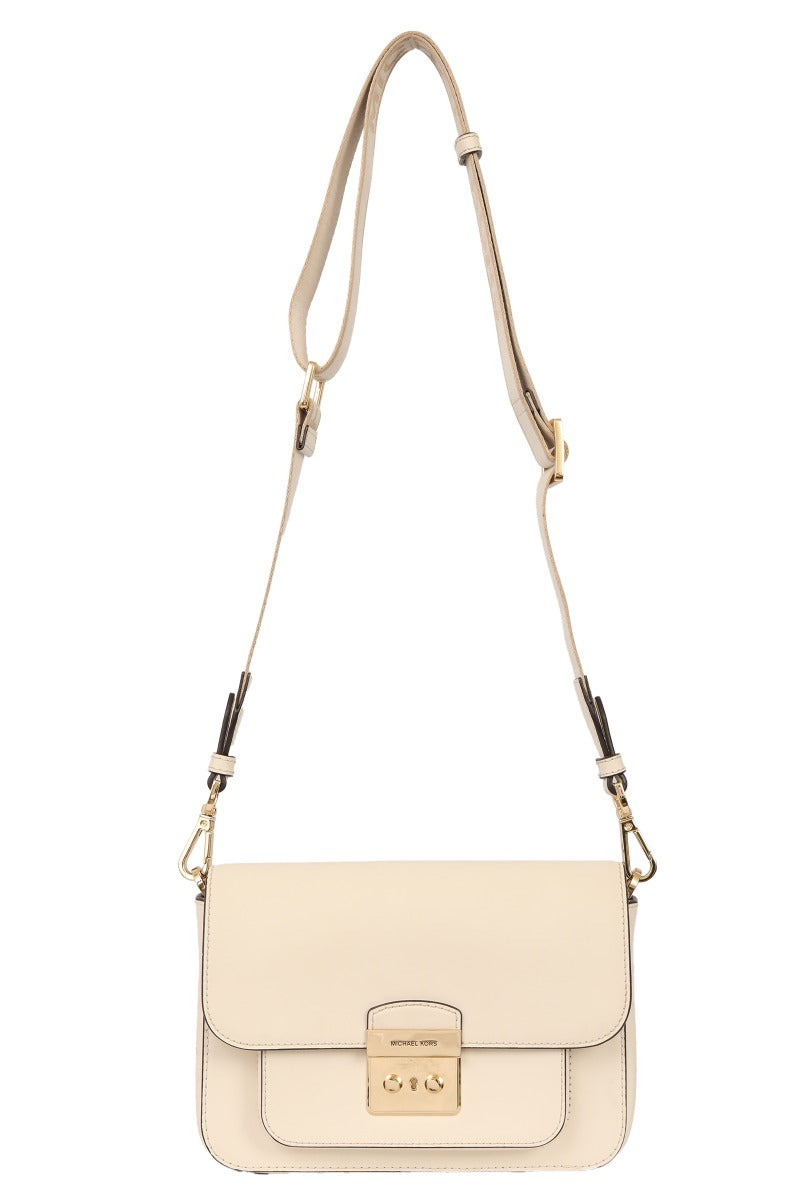 Michael Kors Editor Medium Leather Shoulder Bag