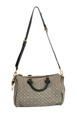 Louis Vuitton Idyle Monogram Gray Fabric Speedy 30 Bandouliere Bag