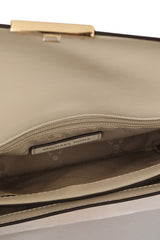 Michael Kors Editor Medium Leather Shoulder Bag