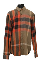 Burberry Brit Size L Classic Long Sleeve Nova Check Shirt