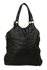 Bottega Veneta Orange Intrecciato Leather Twist Lock Clutch