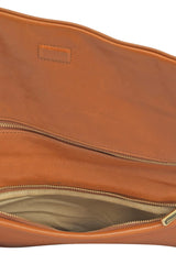 Tory Burch Reva Brown Reva Clutch With Sling Bag