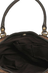 Gucci Vintage Canvas Beige Top Handle Bag