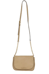 Michael Kors Bedford Beige Saddle Bag
