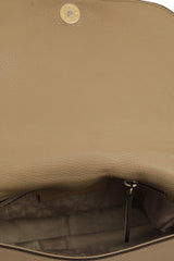 Michael Kors Bedford Beige Saddle Bag