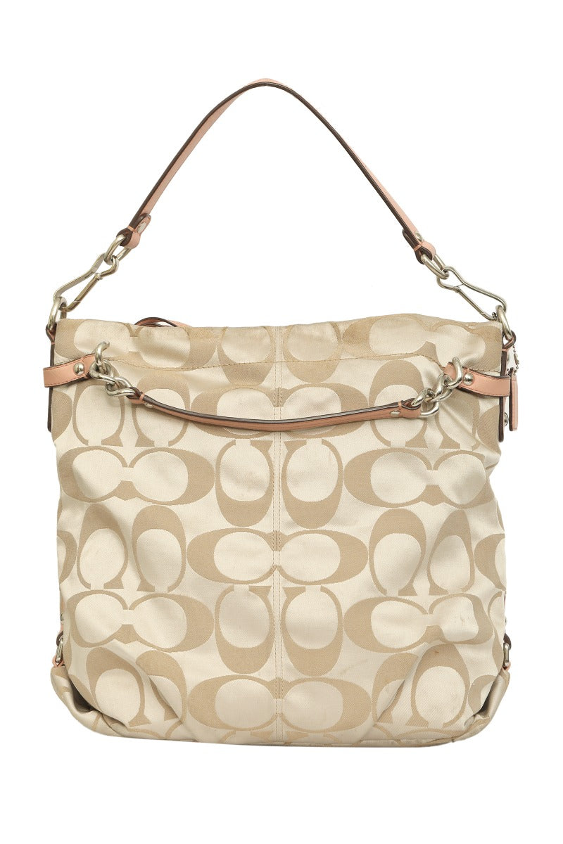 Coach Monogram Canvas Shoulder Bag Rt196-10