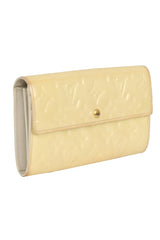 louis-vuitton-yellow-vernis-long-wallet