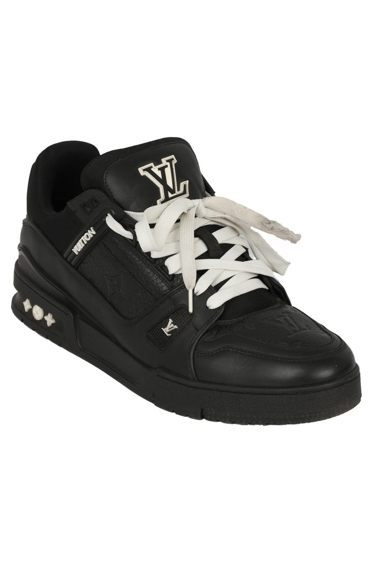 louis-vuitton-size-9-trainer-sneaker-black