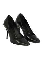 Versace EU 37 Black Medusa Pumps