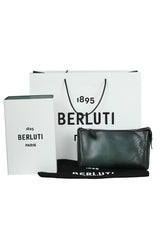 Berluti Ivy Scritto Leather Pouch