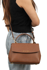 Micheal Kors Brown Coral Ana Handbag