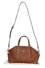 Micheal Kors Brown Medium Pebbled Leather